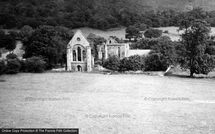 Photo of Valle Crucis, Abbey, West Front 1948