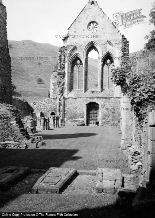 Photo of Valle Crucis, Abbey, West Front 1952