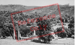 Valle Crucis, The Abbey c.1950, Valle Crucis Abbey