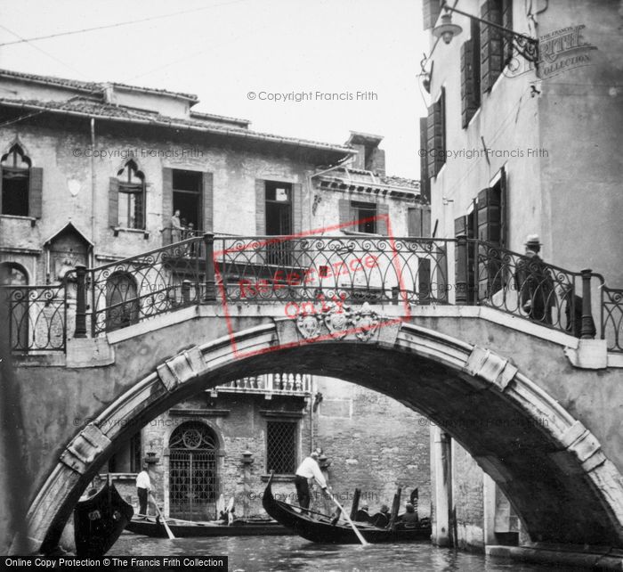 Photo of Venice, A Bridge 1938