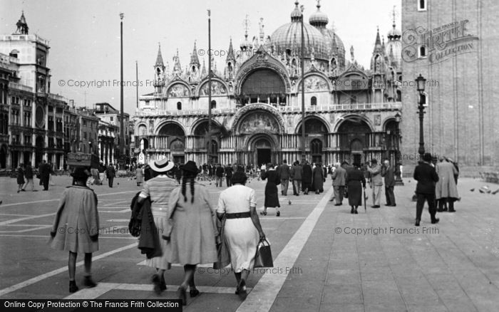 Photo of Venice, Basilica Of St Mark 1938