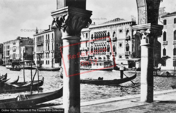 Photo of Venice, Ca' D'oro Palace, Grand Canal c.1935