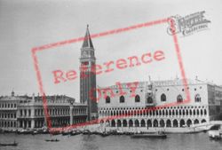 Piazza San Marco And Doge's Palace 1932, Venice