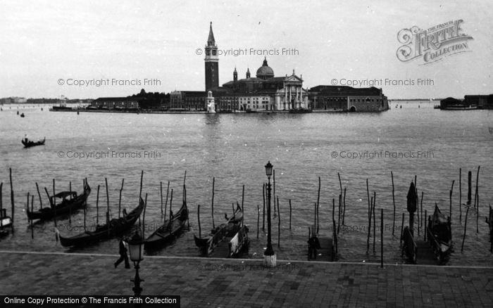 Photo of Venice, San Giorgio Maggiore Island 1938