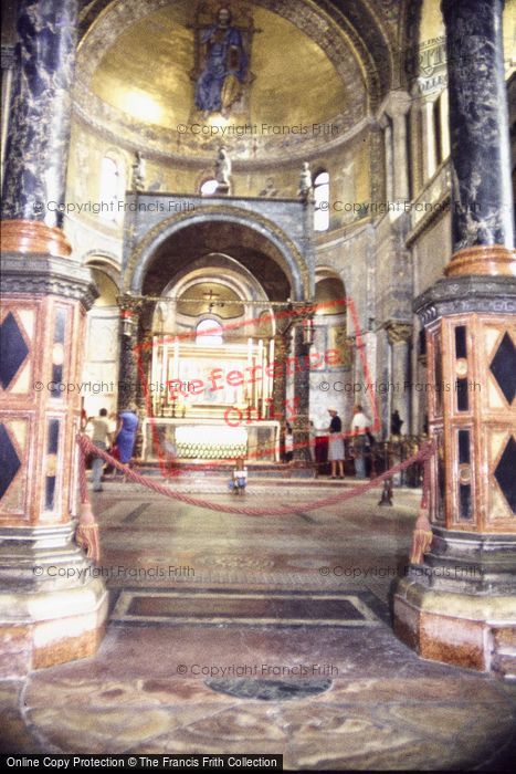 Photo of Venice, St Mark's Chancel 1983
