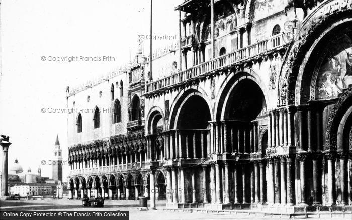 Photo of Venice, St Mark's Ducal Palace c.1890