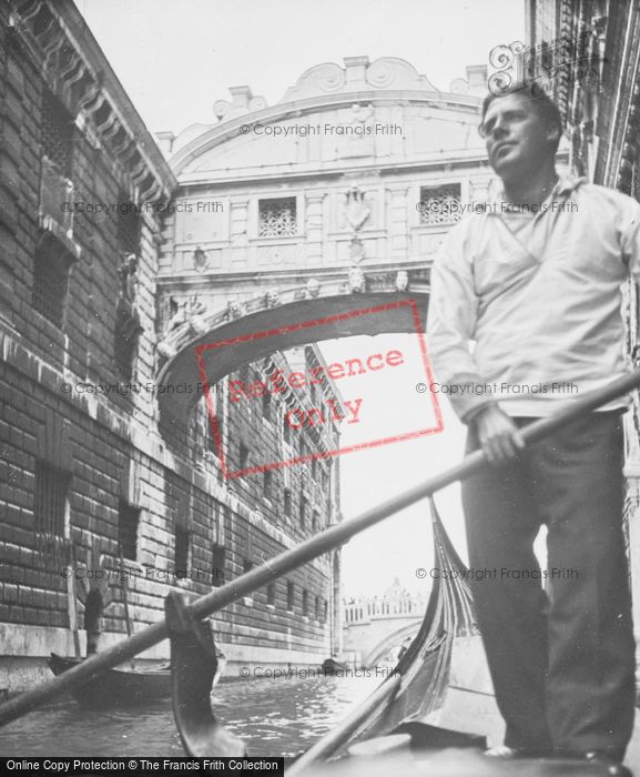 Photo of Venice, The Bridge Of Sighs 1938