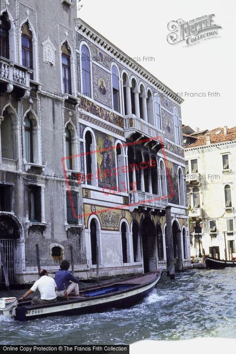 Photo of Venice, Through The Rio Nuoya Canal 1983