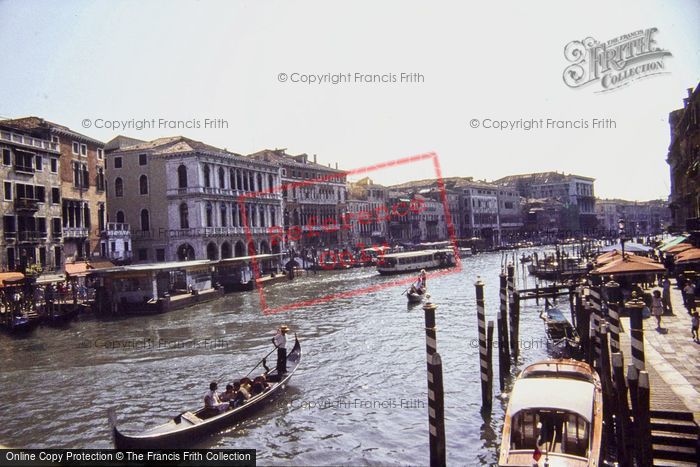 Photo of Venice, View From Rialto Bridge 1983