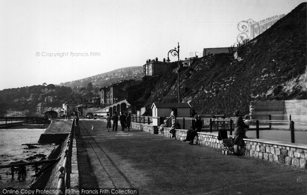 Photo of Ventnor, Cliff Walk c.1950