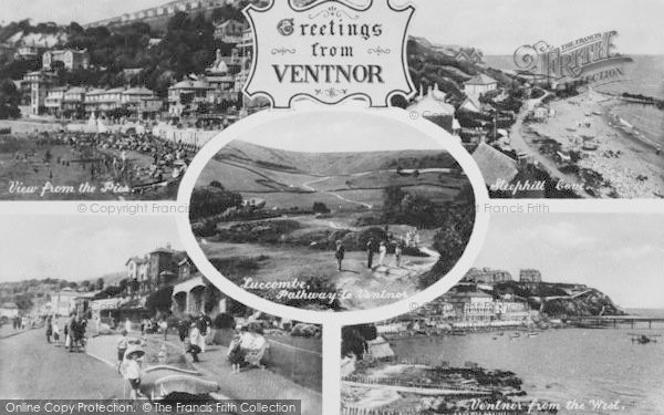 Photo of Ventnor, Composite c.1955