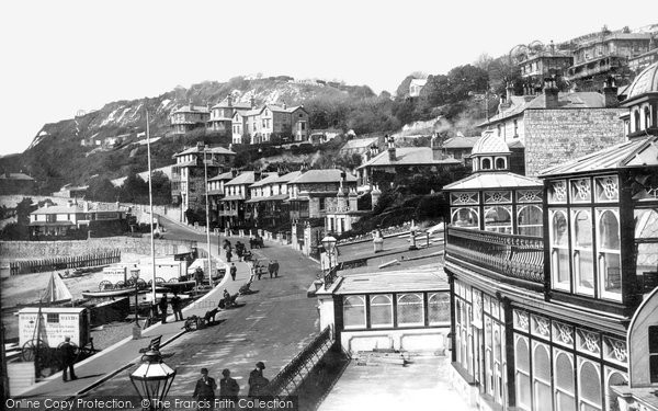 Photo of Ventnor, Esplanade From New Pavilion 1896