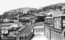 Esplanade From New Pavilion 1896, Ventnor