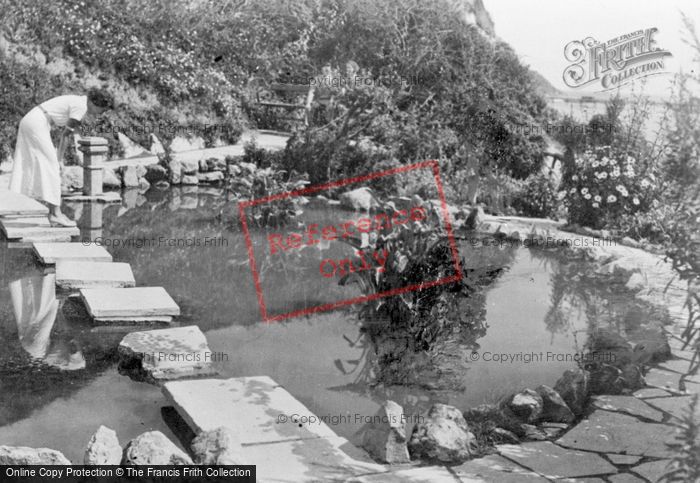 Photo of Ventnor, Flowers Brook, West Cliffs, Stepping Stones 1935