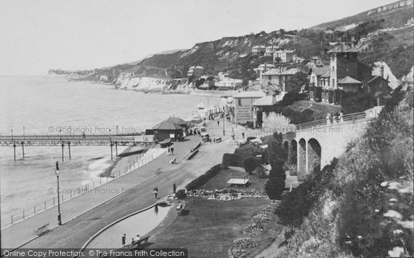 Photo of Ventnor, From East 1903