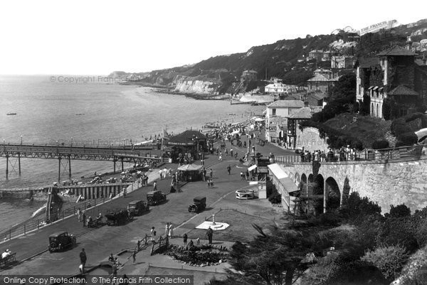 Photo of Ventnor, From East Cliff 1933
