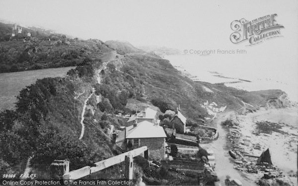 Photo of Ventnor, From Steephill Cove 1892