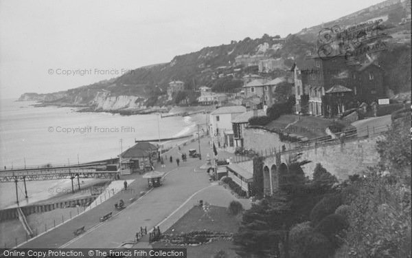 Photo of Ventnor, From The East 1931