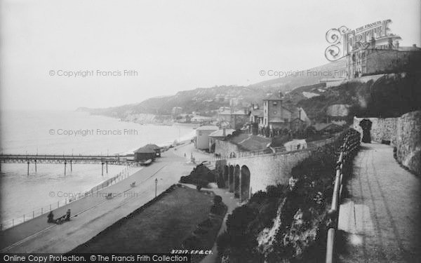 Photo of Ventnor, From The East Cliff 1896