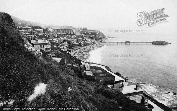 Photo of Ventnor, From The Park 1892
