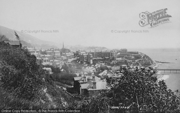 Photo of Ventnor, From The Park 1896