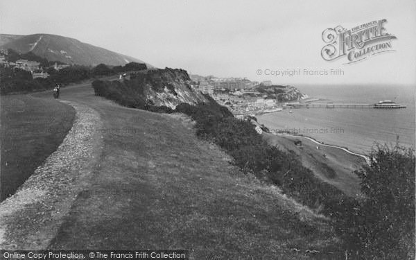 Photo of Ventnor, From The Park, Looking East 1913