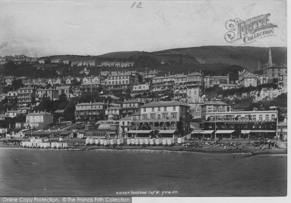 Photo of Ventnor, From The Pier 1899