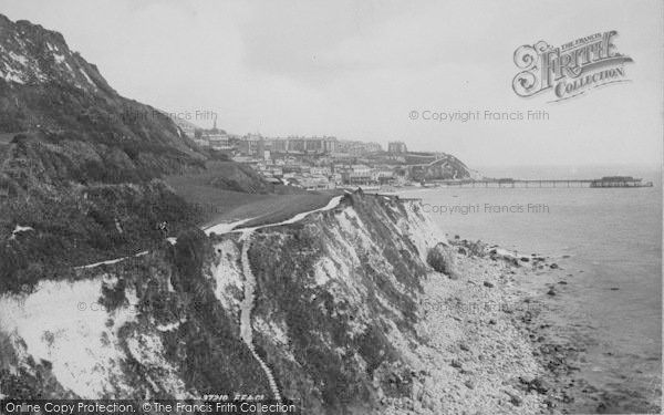 Photo of Ventnor, From The West Cliff 1896