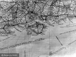 Isle Of Wight Map 1927, Ventnor