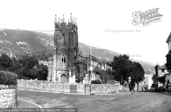 Photo of Ventnor, Parish Church c1950