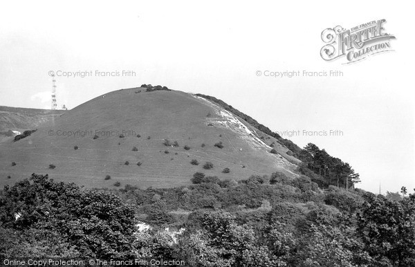 Photo of Ventnor, St Boniface Downs c.1955