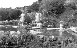 Stepping Stones At Flower's Brook 1935, Ventnor