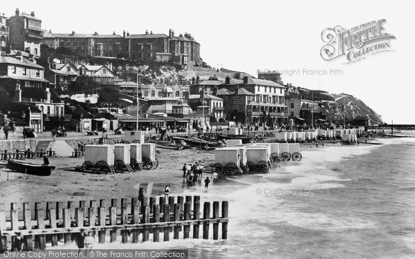 Photo of Ventnor, The Beach 1899