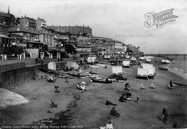 Photo of Ventnor, The Beach 1908