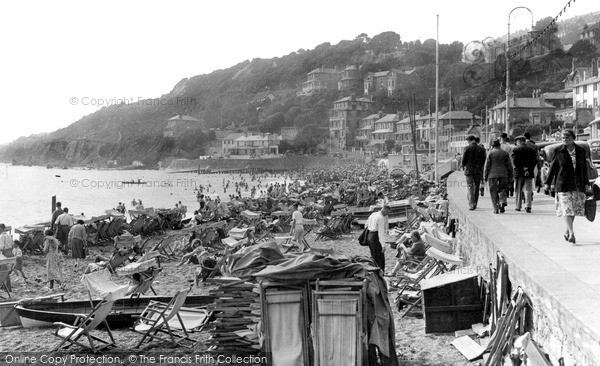 Photo of Ventnor, The Beach c.1950