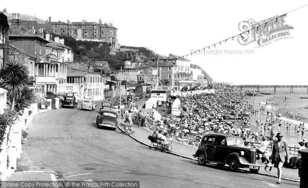 Photo of Ventnor, The Beach c.1955