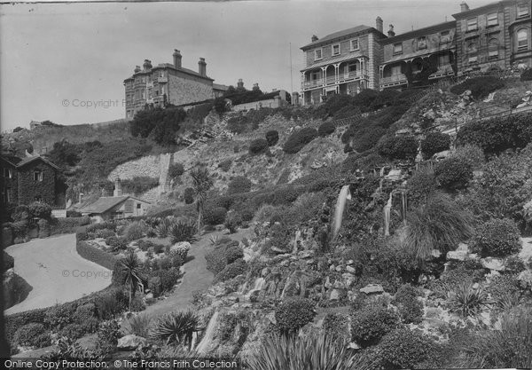 Photo of Ventnor, The Cascade 1923