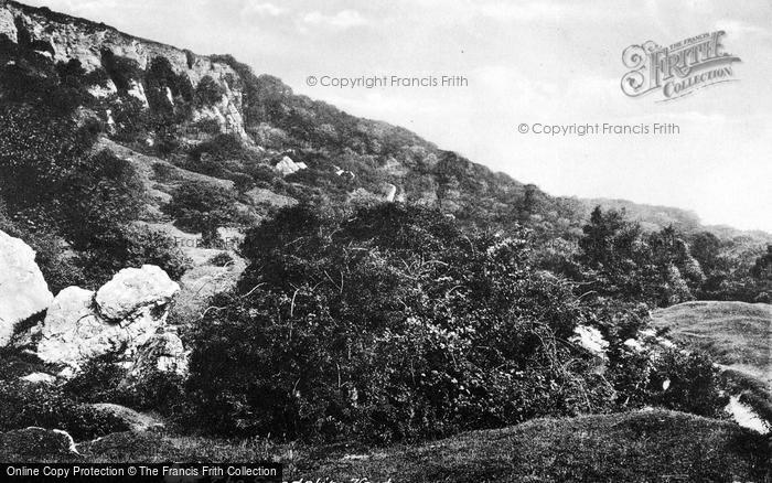 Photo of Ventnor, The Landslip c.1900