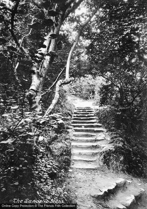 Photo of Ventnor, The Landslip Steps c.1900