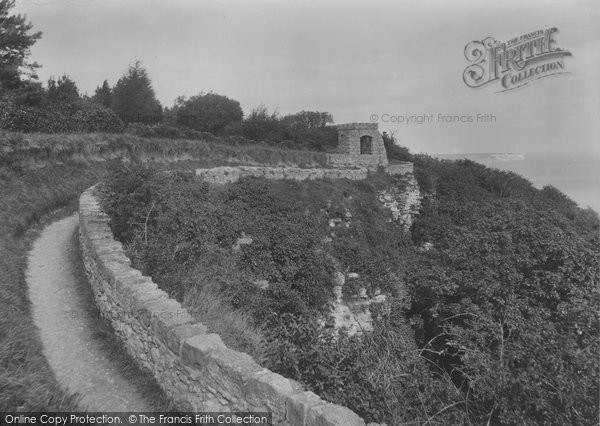 Photo of Ventnor, Upper Landslip And Look Out Tower 1927