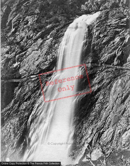 Photo of Vernayaz, Pissevache Falls c.1872