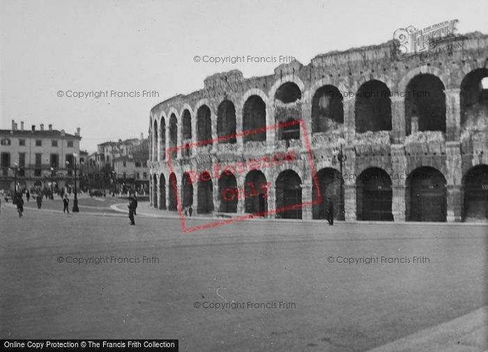Photo of Verona, Arena From Piazza Brà c.1938