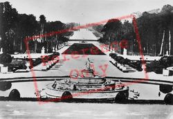The Latona Fountain And Royal Alley c.1920, Versailles