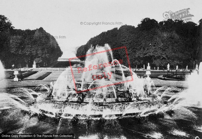 Photo of Versailles, The Latona Fountain c.1920