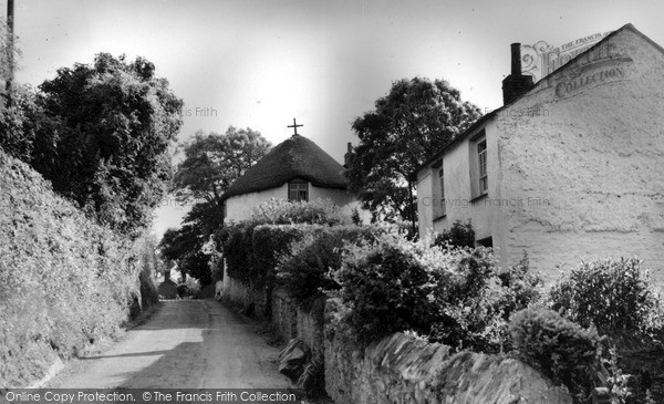 Photo of Veryan, c.1955
