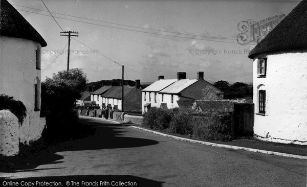 Photo of Veryan, c.1955