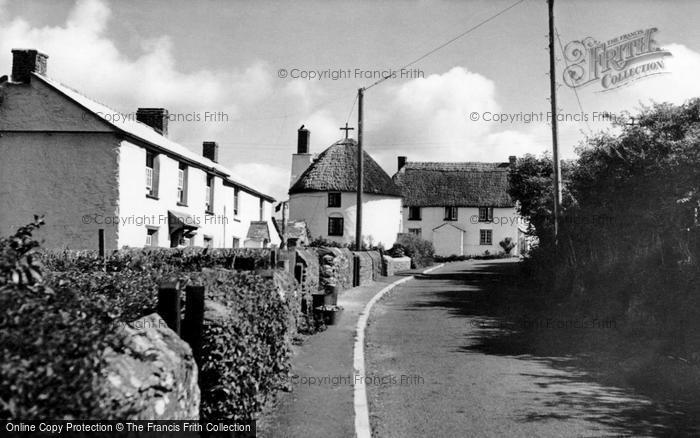 Photo of Veryan, c.1955