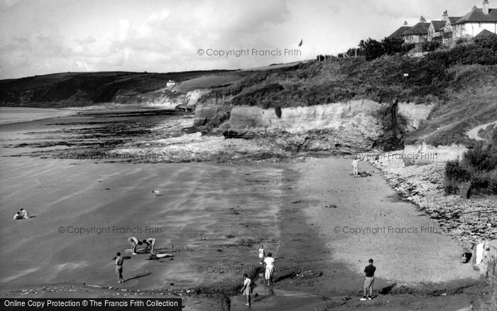 Photo of Veryan, Gwendra Beach c.1955