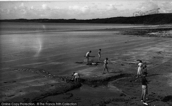 Photo of Veryan, Gwendra Beach c.1955