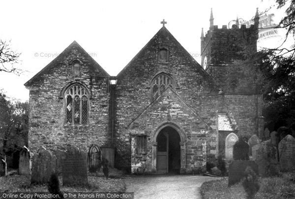 Photo of Veryan, St Symphorian Church c.1955